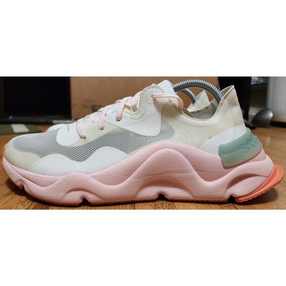 Sorel KINETIC RNEGD FLOAT Sneakers Women's Shoes Size 10.5 CHALK / ERASER PINK - Picture 3 of 11